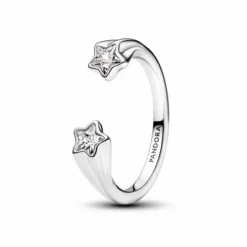 Anillo Abierto Estrellas Fugaces Pandora - 193582C01