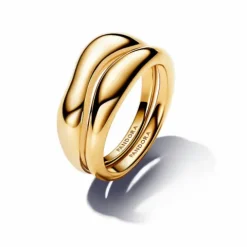 Anillo Pandora Combinables Forma Orgánica
