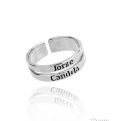 Anillo Personalizado 2 Bandas