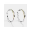 Aros Plata Bicolor Itemporality