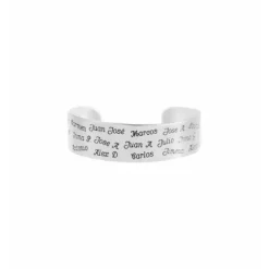 Brazalete Personalizado Plata