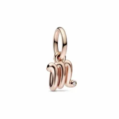 Charm Colgante Letra Minúscula M del Alfabeto