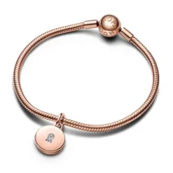 Charm Colgante Medalla Grabable que se abre