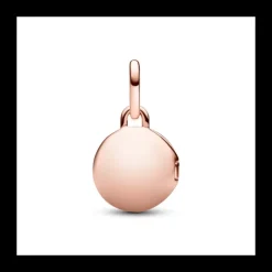 Charm Colgante Medalla Grabable que se abre