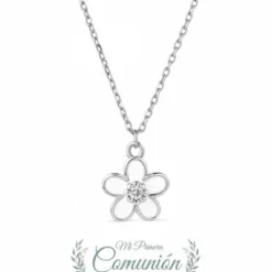 Collar Margarita Flor circonita