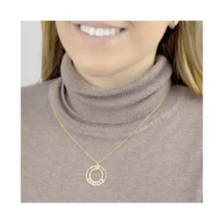 Collar Personalizado Dorado