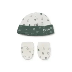 Conjunto TOUS Baby de gorro y manoplas