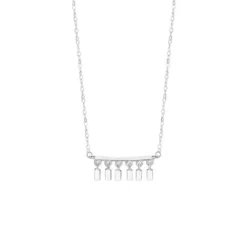 Lotus Silver Collar Chapas