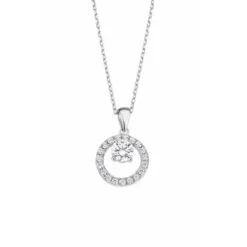Lotus Silver Collar Plata Circonitas