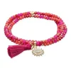 Marina Garcia Pulsera Zen Fucsia Sol