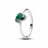 Pandora Anillo Círculo Eternity Verde