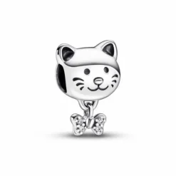 Pandora Charm Mascota Gato y Hueso