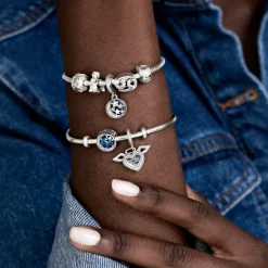 Pandora Clip Plata Corazones