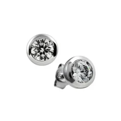 Pendientes Diamondfire Bisel 6.25mm