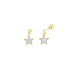 Pendientes Estrella Nacar