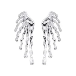 Pendientes VERNISSAGE maxi en plata