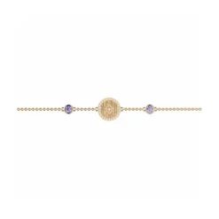 Pulsera con piedras de nacimiento, Febrero
