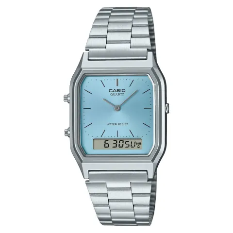 Reloj Casio Vintage Azul Hielo