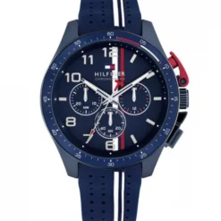 Reloj cronógrafo caucho azul TOMMY HILFIGER