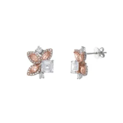 Salvatore Pendientes Flor Geométrica