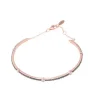 Salvatore Plata Pulsera Rosé Circonitas Brown