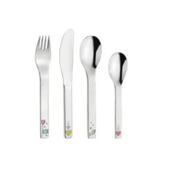 Set Cubiertos Acero Cora